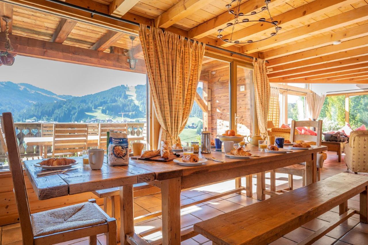 Villa Chalet Meleze à Les Gets Extérieur photo